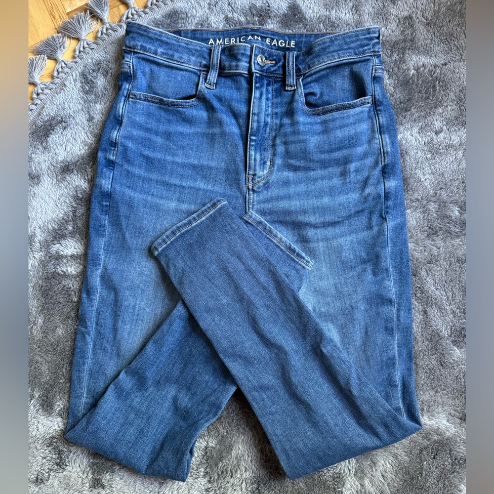 Super high rise AE jeggings